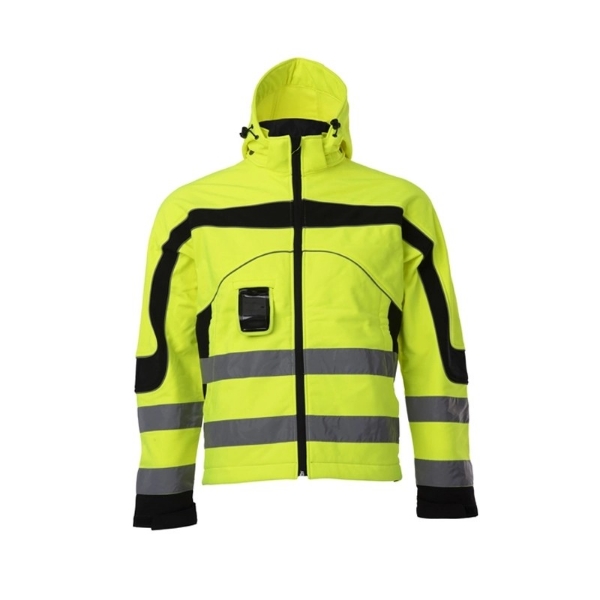 Снимка на Работно яке Softshell Hi-Vis 3в1 Fluo