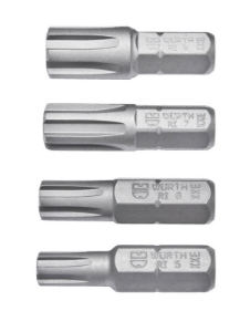 Снимка на К-т накрайници 10mm Ribe 4бр. WURTH