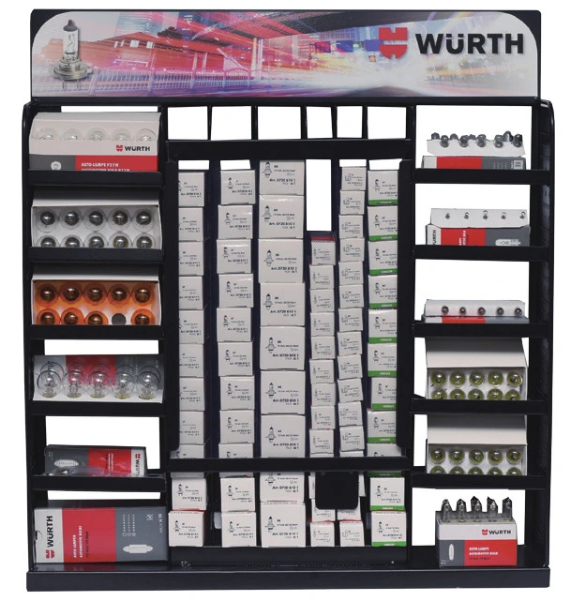Снимка на Стелаж за автолампи WÜRTH
