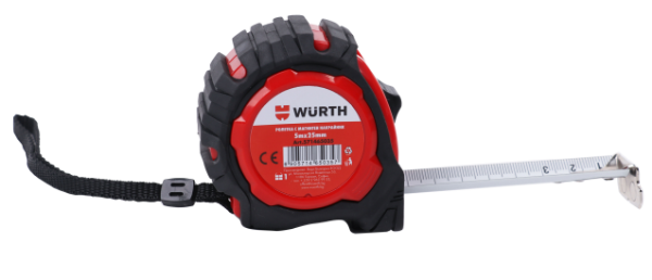 Снимка на Ролетка - Würth - 10m х 25mm, с магнитен накрайник