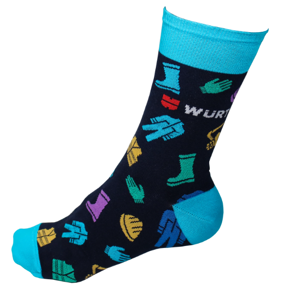 Снимка на Работни чорапи WURTH(Y), сини ЛПС р-р 41-45