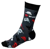 Снимка на Работни чорапи WURTH(Y), сиви МАШИНИ р-р 41-45