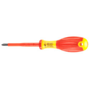 Снимка на Отвертка изолир.1000V кръст.PZ1x 80mm COX