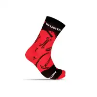 Снимка на Работни чорапи WURTH(Y), червени ИНСТРУМЕНТИ 41-45