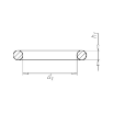 Снимка на О пръстен , NBR 70 , ф 20.22x3.53mm