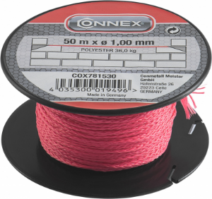 Снимка на Шнур зидарски 1mm 50m ч. COX