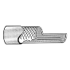 Снимка на Шлаух за гориво-5,5x11,5mm-силиконова обвивка