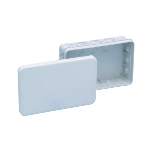 Снимка на Разклонителна кутия VDE-сива-IP54-130X85X37MM