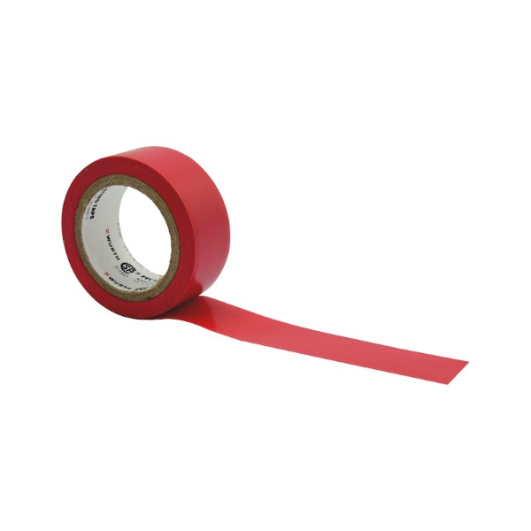 Снимка на Електроизолирбанд 600V, червен, 19мм х 5м