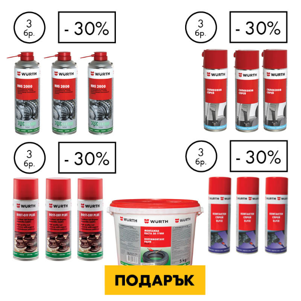 Снимка на HHS2000+Rostoff+ELFIX+Сил.спрей+Монт.Паста за гуми