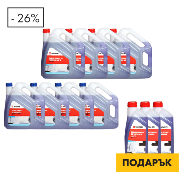 Снимка на Зимна течност за чистачки Етанол конц. 4l