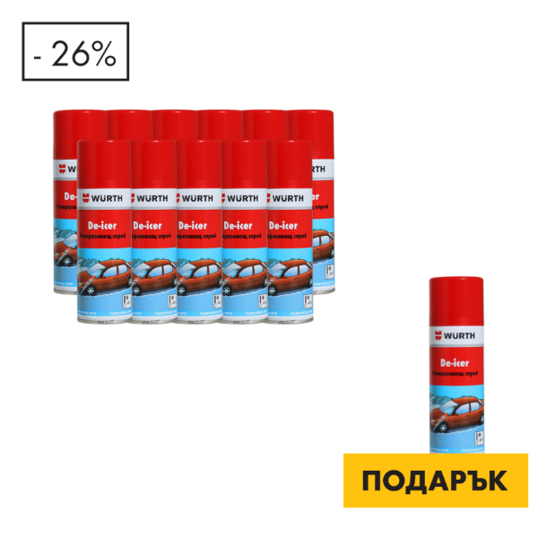 Снимка на 11 + 1 De-icer, размразяващ спрей, 200 мл