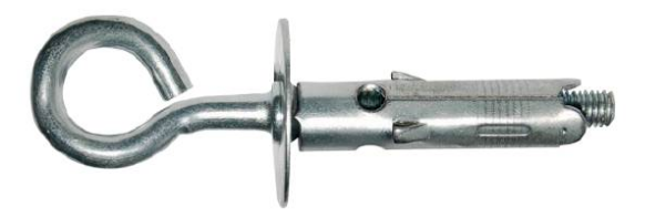 Снимка на Метален дюбел с халка, ø10x40mm