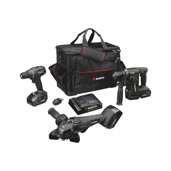 Снимка на Комплект акумулаторни машини M-CUBE ABS/AWS/ABH -18 3x5.0 Ah