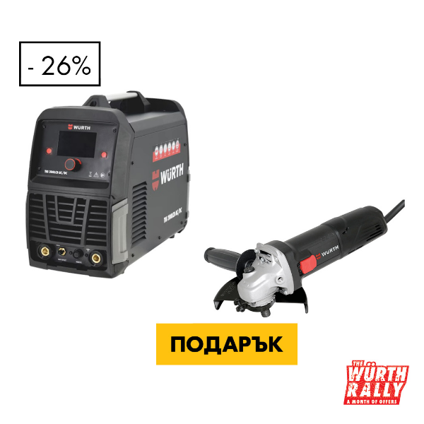 Снимка на Инверторен заваръчен апарат TIG+Ъглошлайф CLASSIC