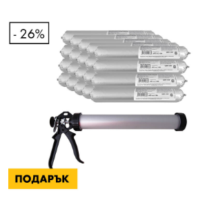 Снимка на 20хK+D Basic Кафяво,600мл+Пистолет за меки опаковки 600мл