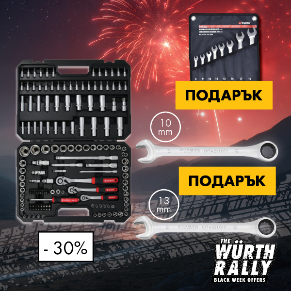 Снимка на К-кт инструм. 154ч + зв.кл. 8–19мм+тресч.10/13мм