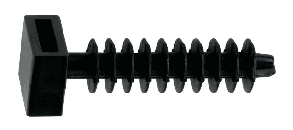 Снимка на ДЮБЕЛ ЗА КАБЕЛНИ СТЯЖКИ, Ф8Х37MM, 5БР