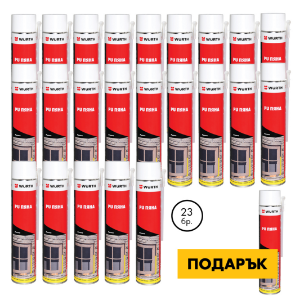 Снимка на 23+1xРъчна PU пяна 750 мл