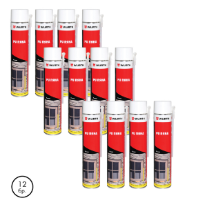 Снимка на 12xРъчна PU-пяна Wuerth,750ml