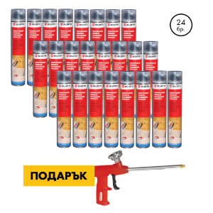 Снимка на 24xЛепило за топлоизолация W2302 + Пистолет