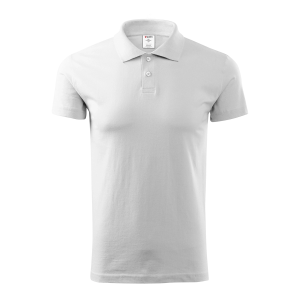 Снимка на Тениска Polo мъжка SINGLE J. бяло