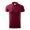 Снимка на Тениска Polo мъжка SINGLE J. гранат