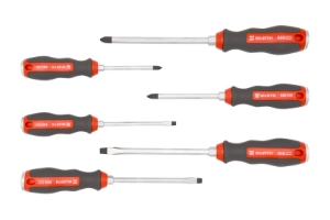 Снимка на Комплект  отвертки ударни SL/PH 6ч REDSTRIPE